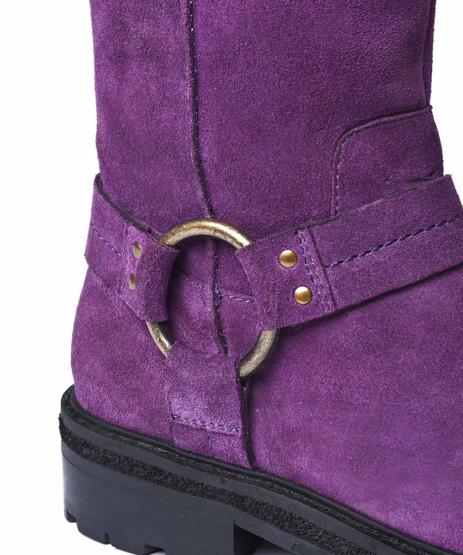 FIRTH PLUM SUEDE