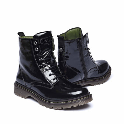 FIORD 4 BLACK PATENT