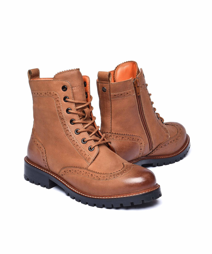 FILICO WARMLINED TAN NUBUCK