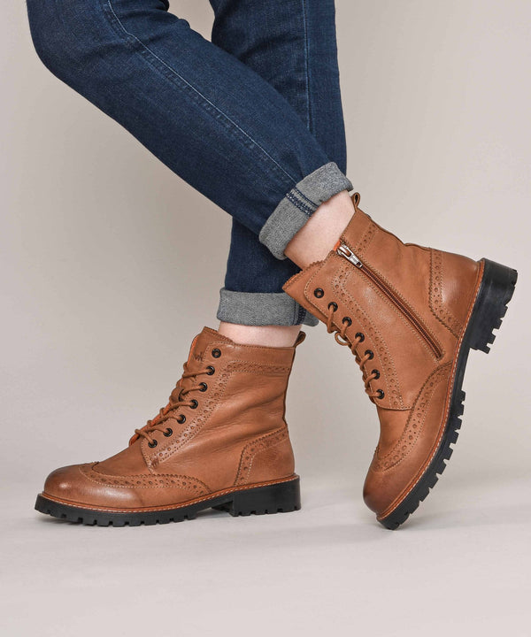 FILICO WARMLINED TAN NUBUCK