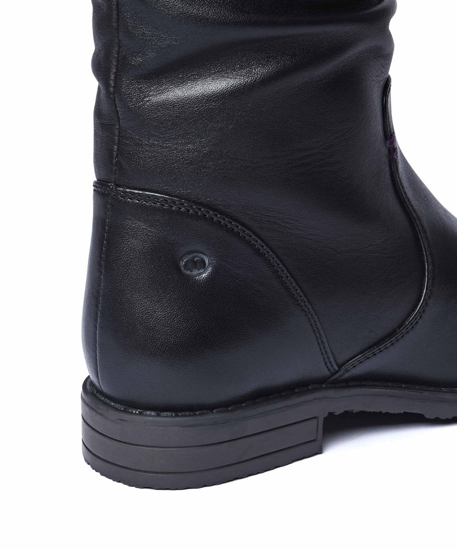 GLACIER LEATHER BLACK