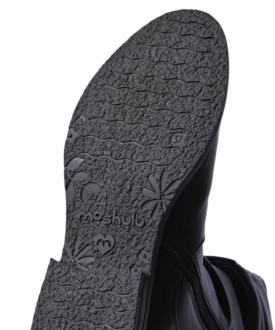 GLACIER LEATHER BLACK