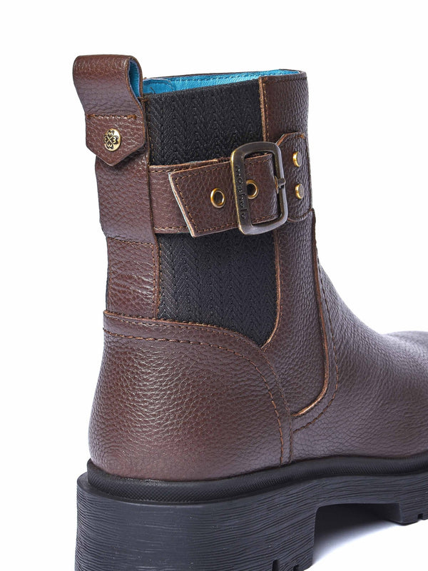 SEAMOUNT CHOCOLATE LEATHER