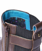 SEAMOUNT CHOCOLATE LEATHER