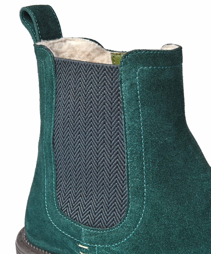 KOS PINE GREEN SUEDE