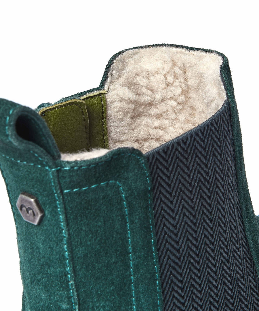 KOS PINE GREEN SUEDE