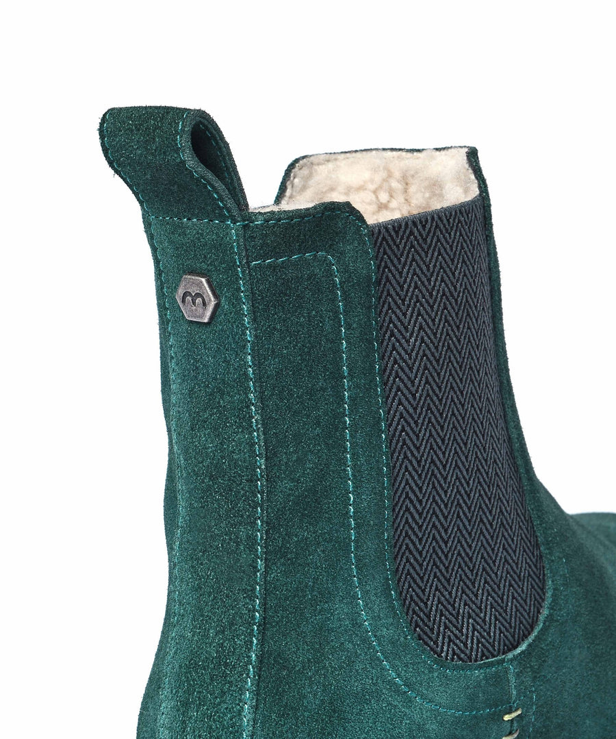KOS PINE GREEN SUEDE