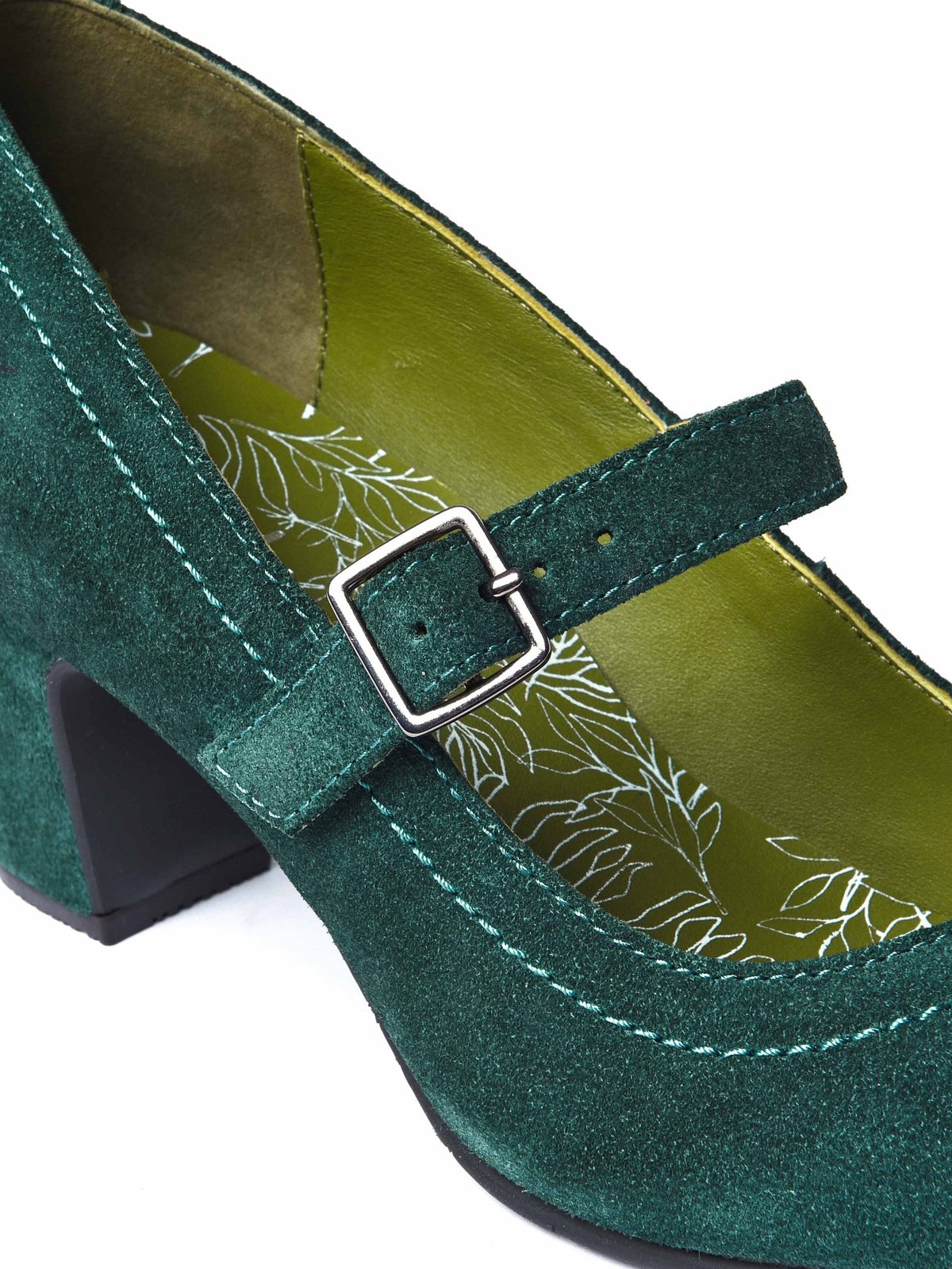 BIAMBI SUEDE PINE GREEN