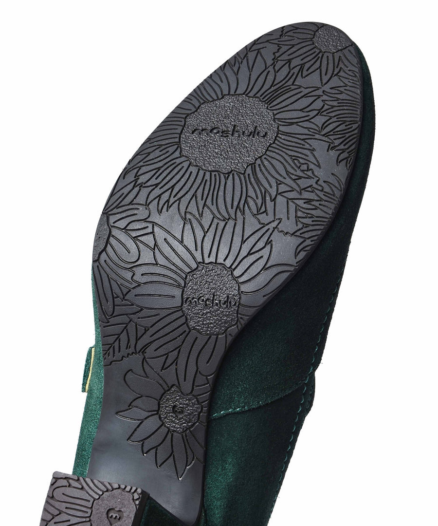 BIAMBI SUEDE PINE GREEN