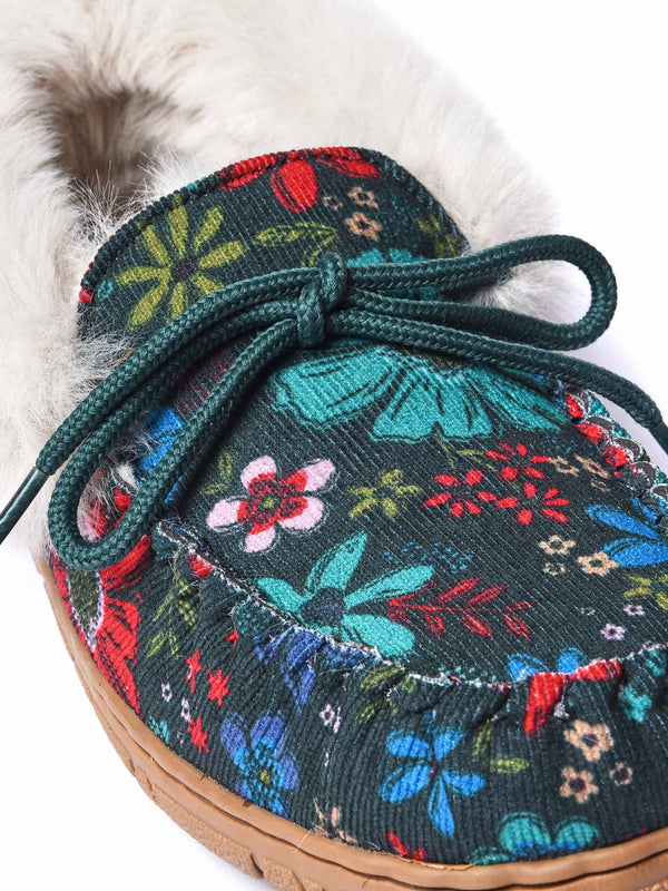 ZELLA PINE GREEN FLORAL