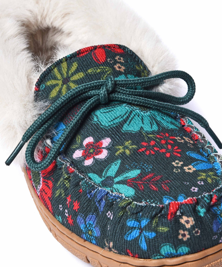 ZELLA PINE GREEN FLORAL