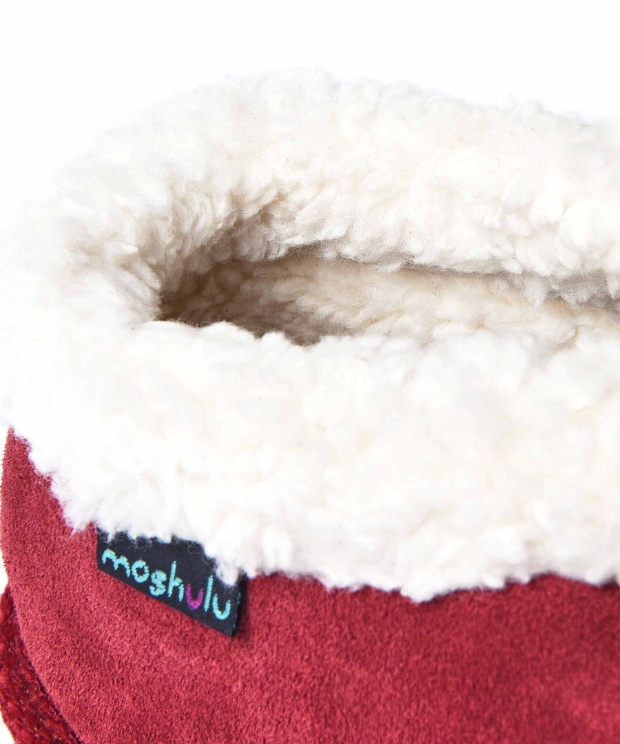 BO SUEDE CRANBERRY
