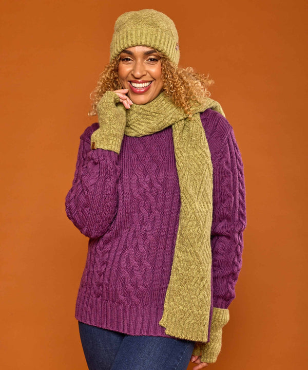 JAY SCARF PEAR GREEN