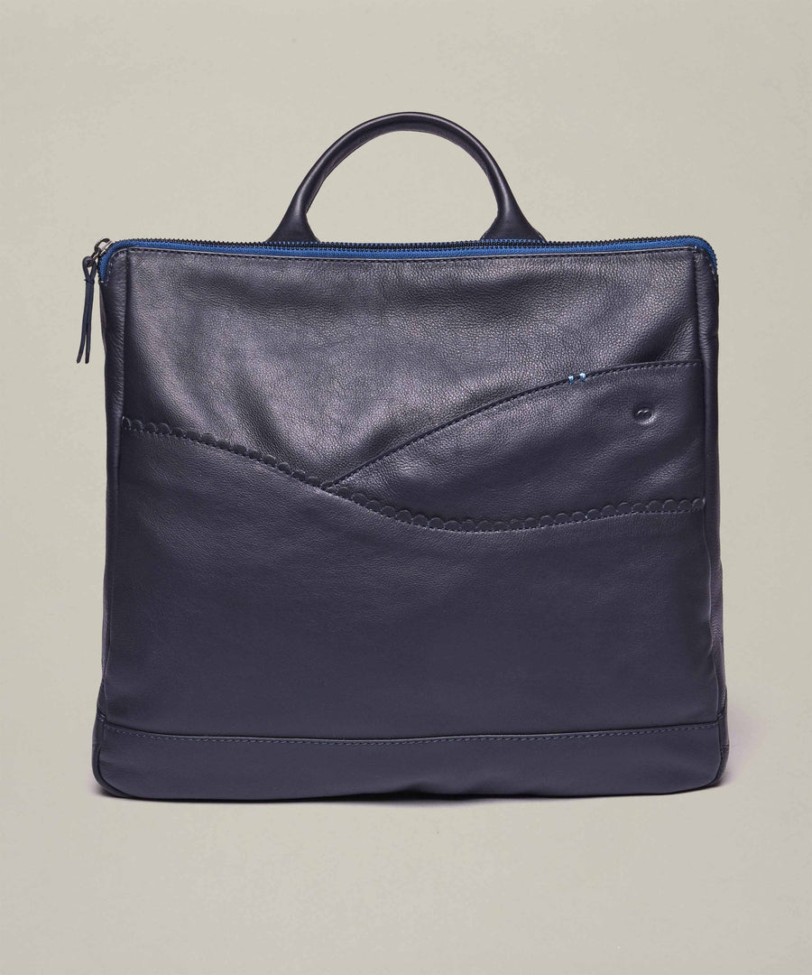 RAINIER INDIGO LEATHER