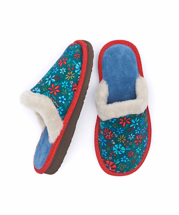 LEIGH PINE GREEN FLORAL