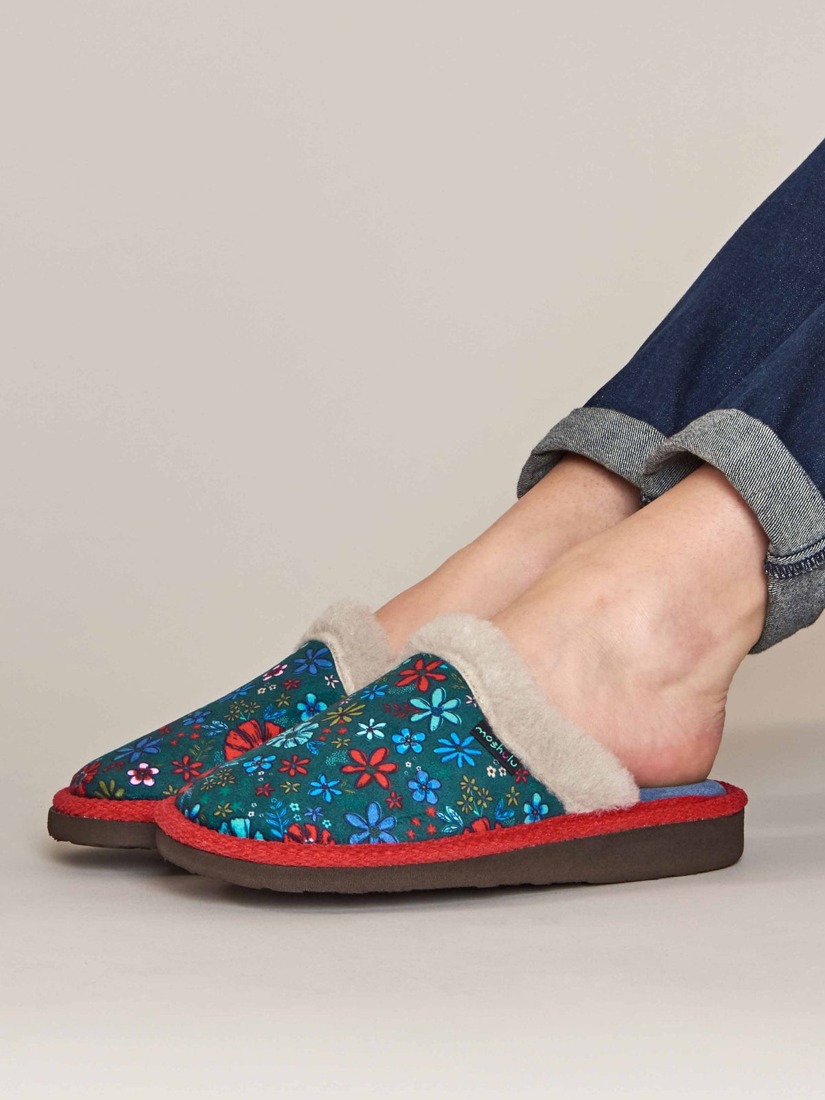 LEIGH PINE GREEN FLORAL