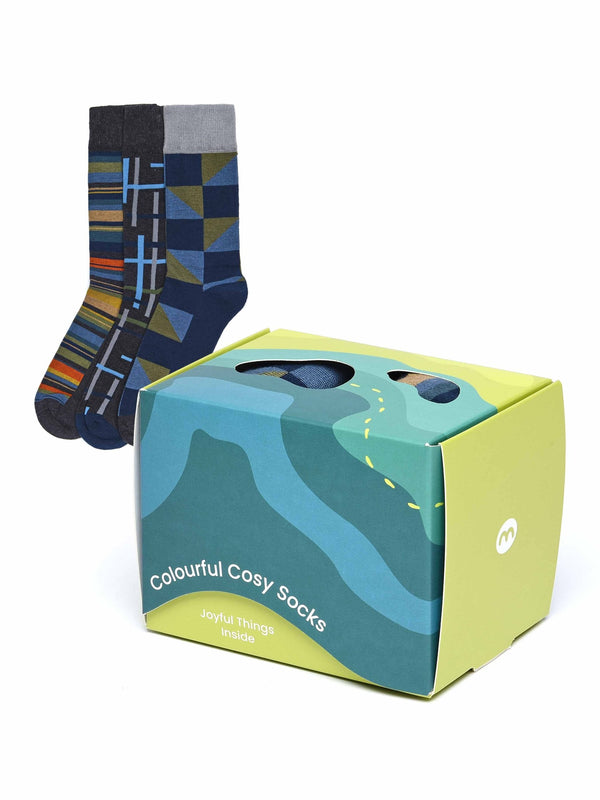 CHECKPOINT SOCK BOX GREY