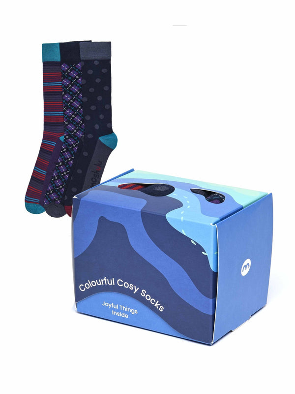 NORTHAM SOCK BOX NAVY