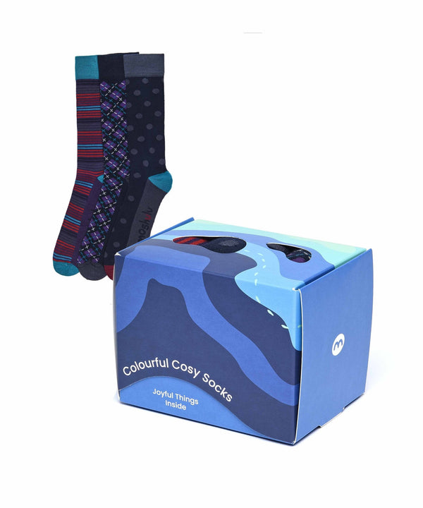 NORTHAM SOCK BOX NAVY