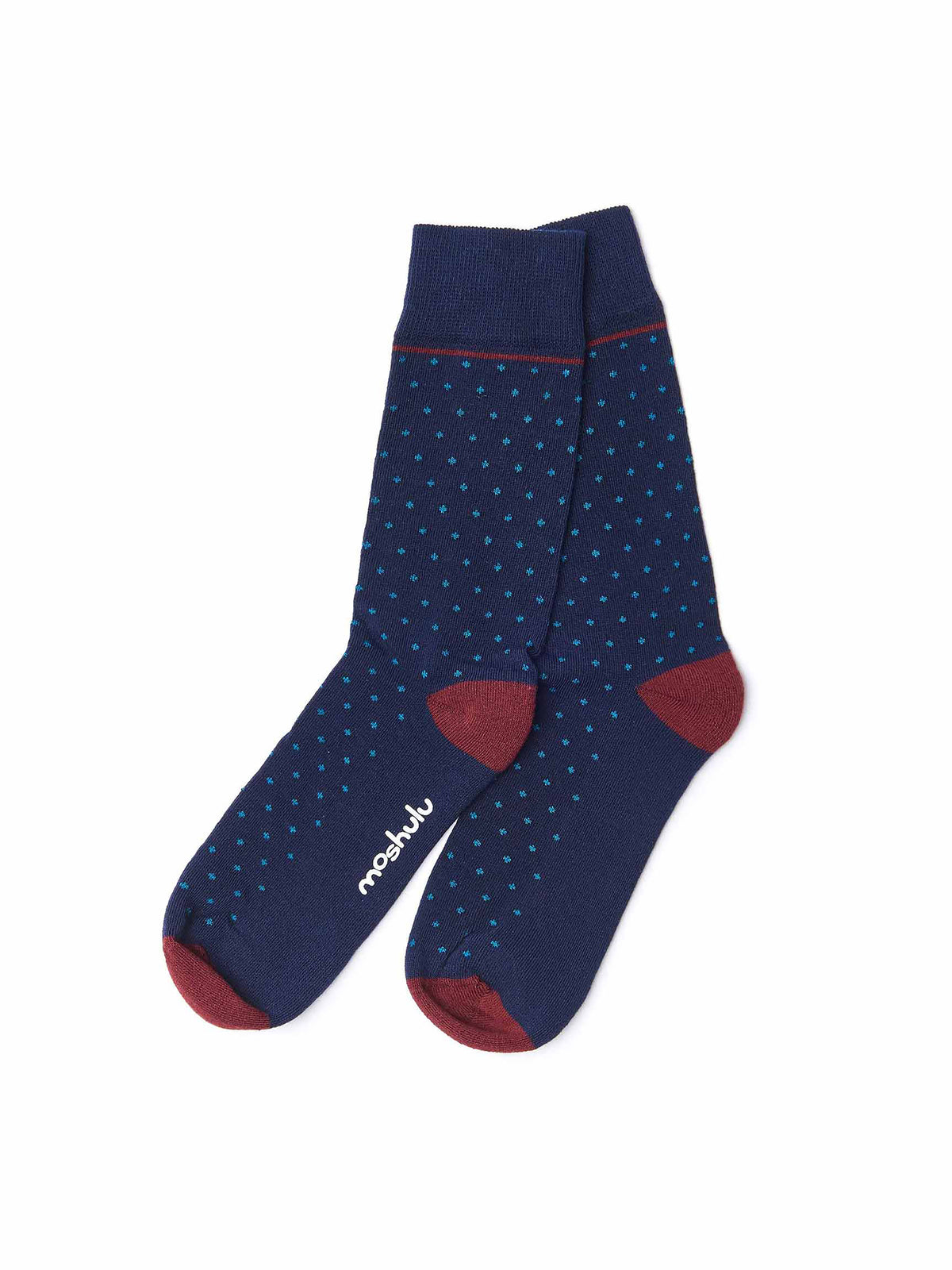 Multi CHRISTMAS SOCK BOX FOR HIM - CHRISTMAS SOCK BOX FOR HIM TREE NAVY SPOT