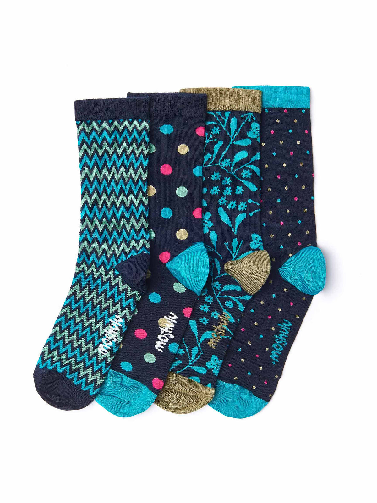 JOYFUL JAPES BAMBOO SOCK BOX MULTI