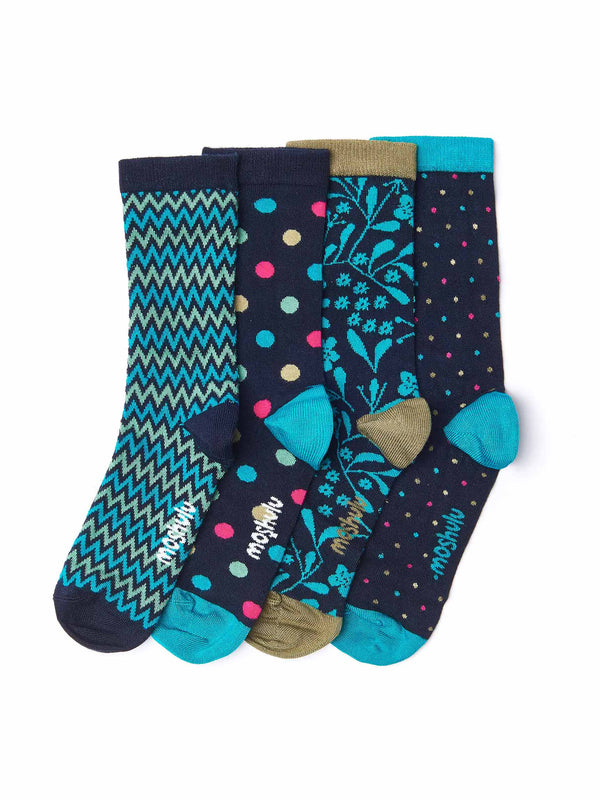 JOYFUL JAPES BAMBOO SOCK BOX MULTI