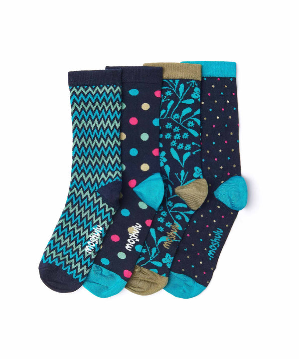 JOYFUL JAPES BAMBOO SOCK BOX MULTI