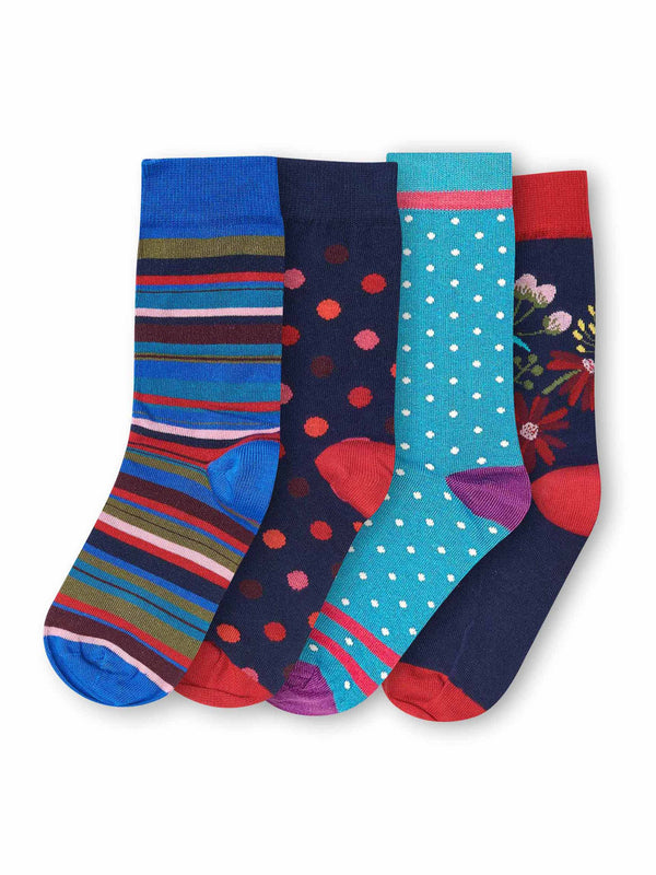 VERY VIVID SOCK BOX MULTI