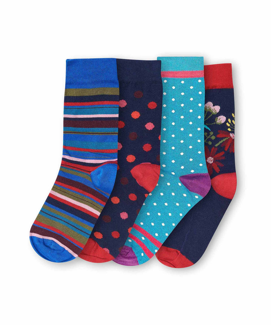 VERY VIVID SOCK BOX MULTI