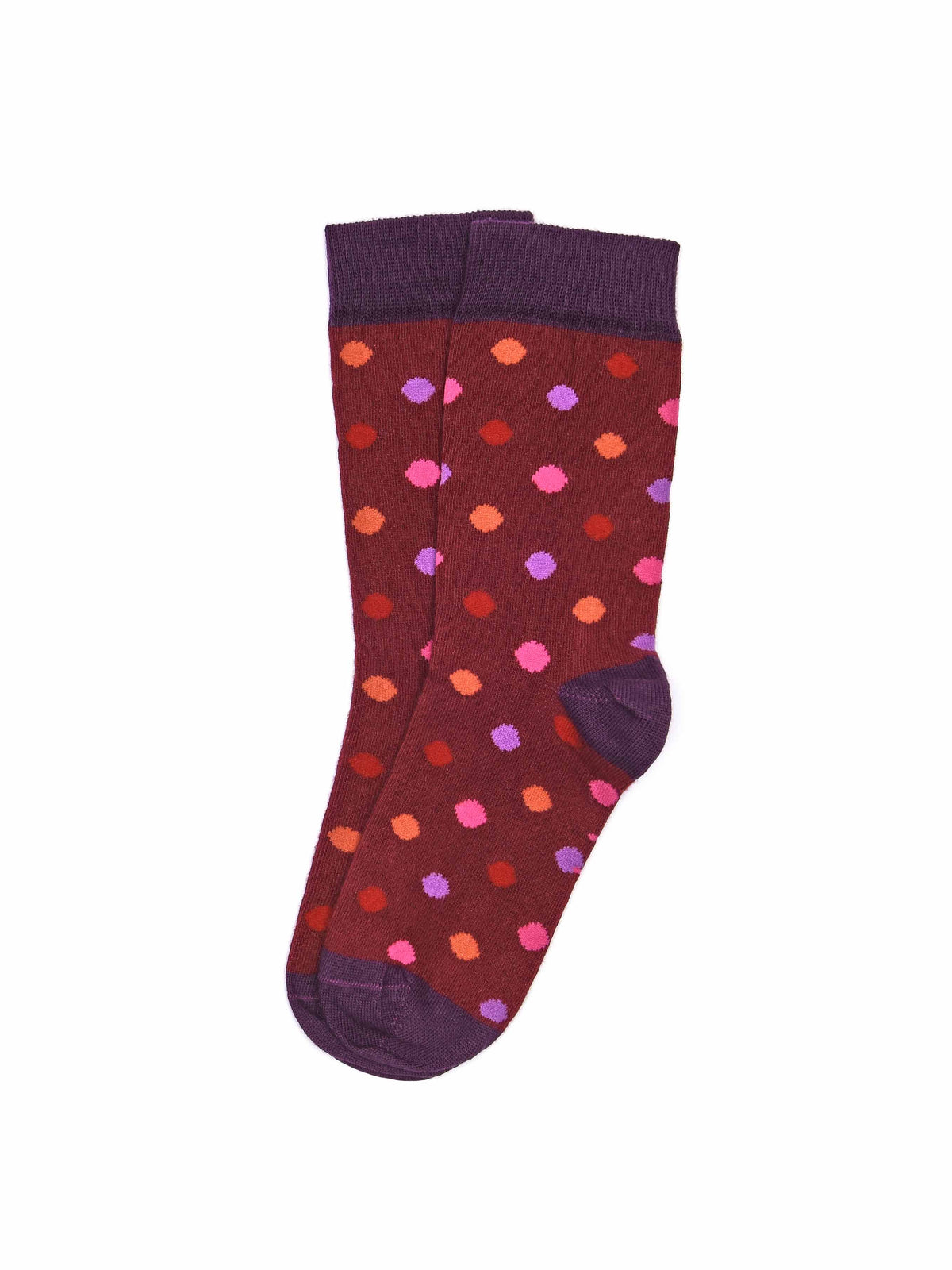 Multi CHRISTMAS SOCK BOX FOR HER - CHRISTMAS SOCK BOX FOR HER BAUBLE ZINFANDEL RED SPOT