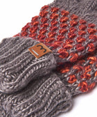 RATHLIN GLOVE GREY/CABERNET