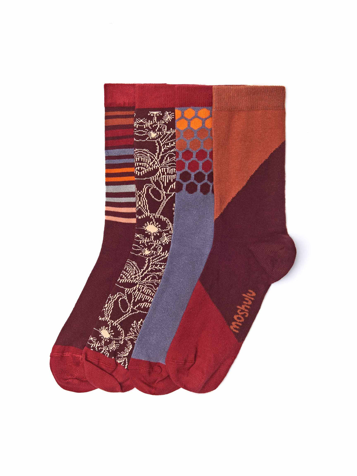 TAMARA SOCK BOX CABERNET