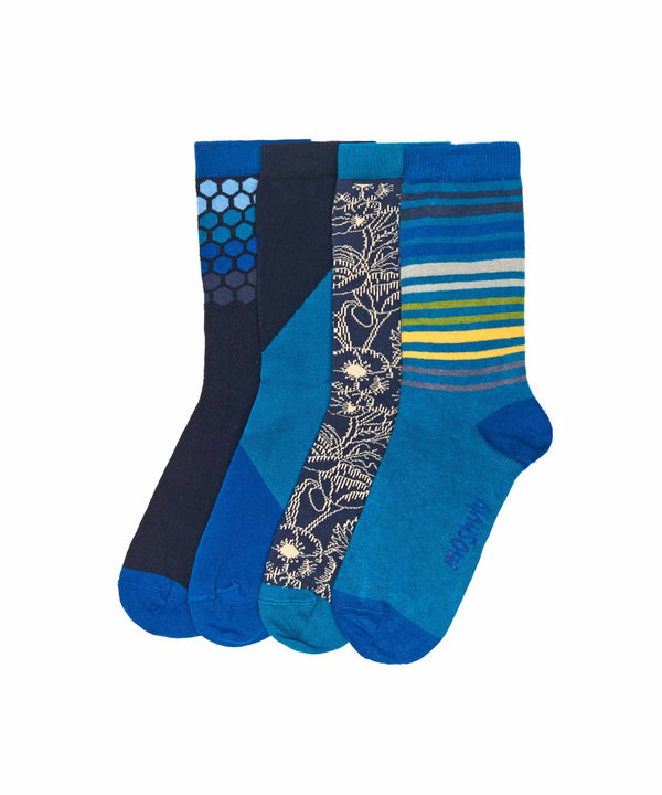 TAMARA SOCK BOX INDIGO
