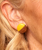 HAFEZ EARRINGS YELLOW
