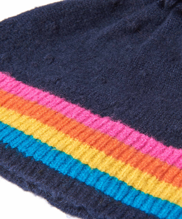 BEIRA HAT INDIGO RAINBOW