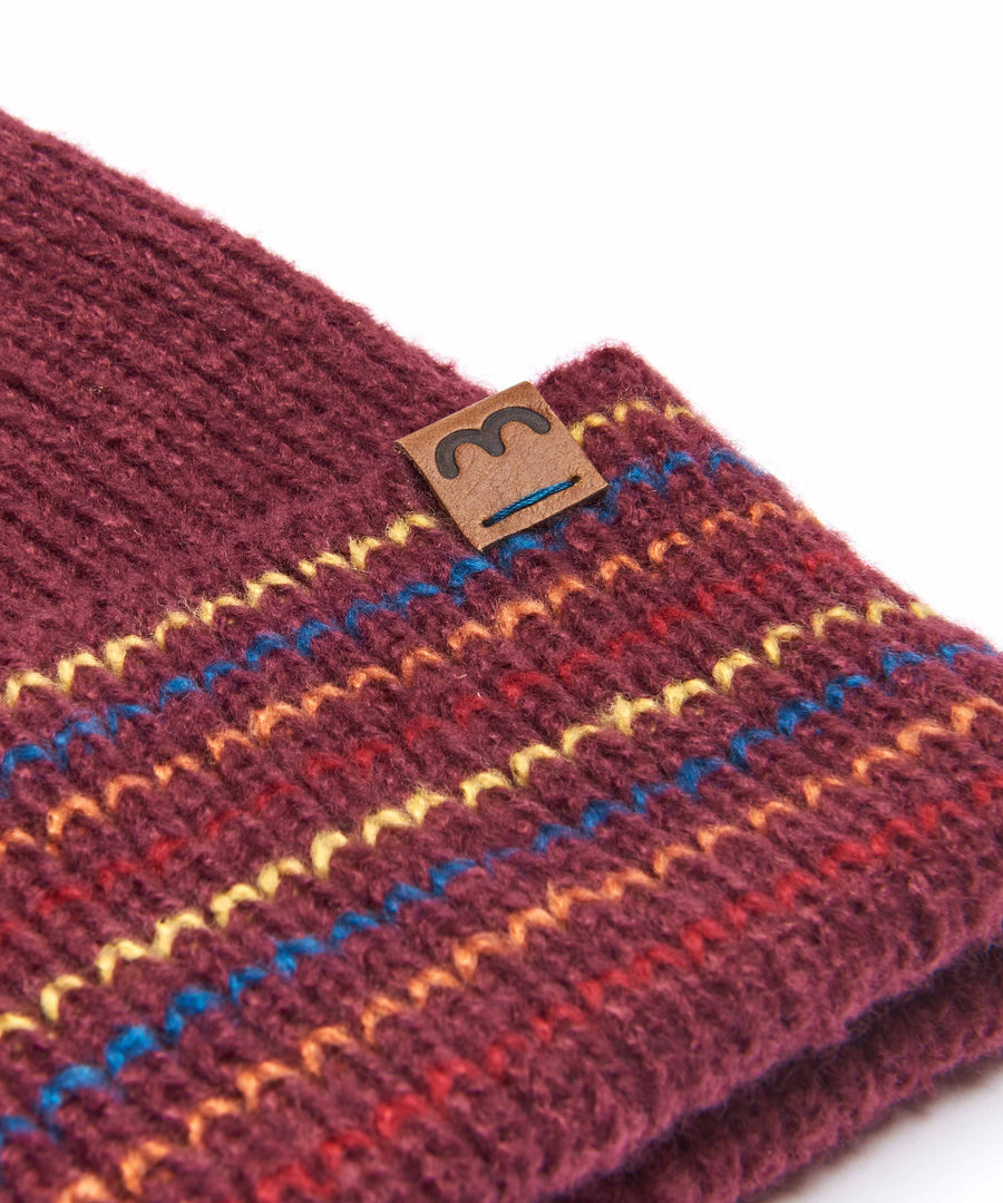 CHAFFINCH HAT ZINFANDEL RED MULTI