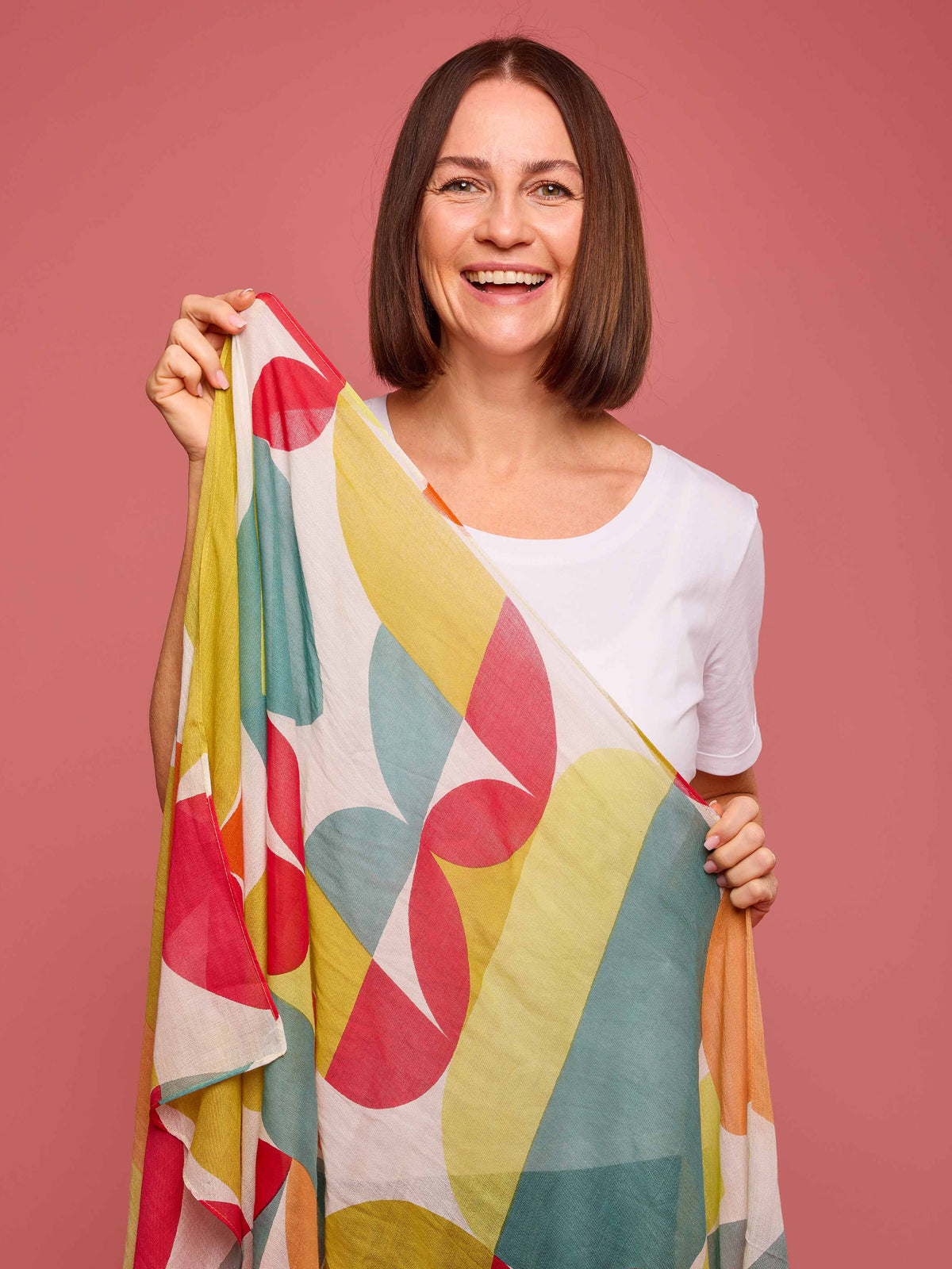 GODWIT RETRO GEO PRINT