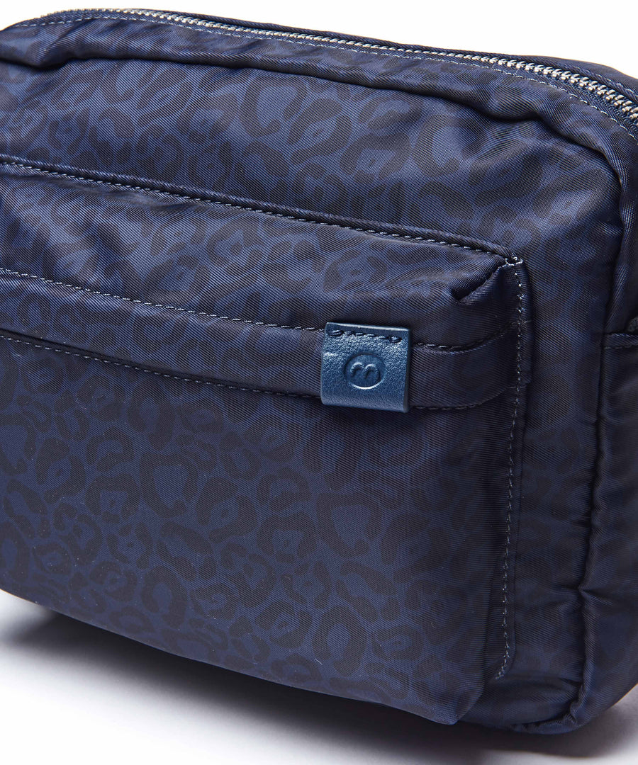 MENDIP INDIGO LEOPARD