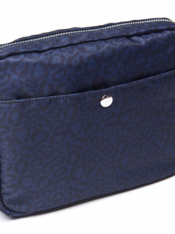 MENDIP INDIGO LEOPARD