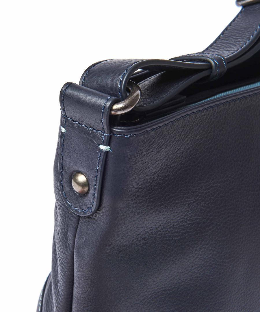 COTLEY INDIGO LEATHER