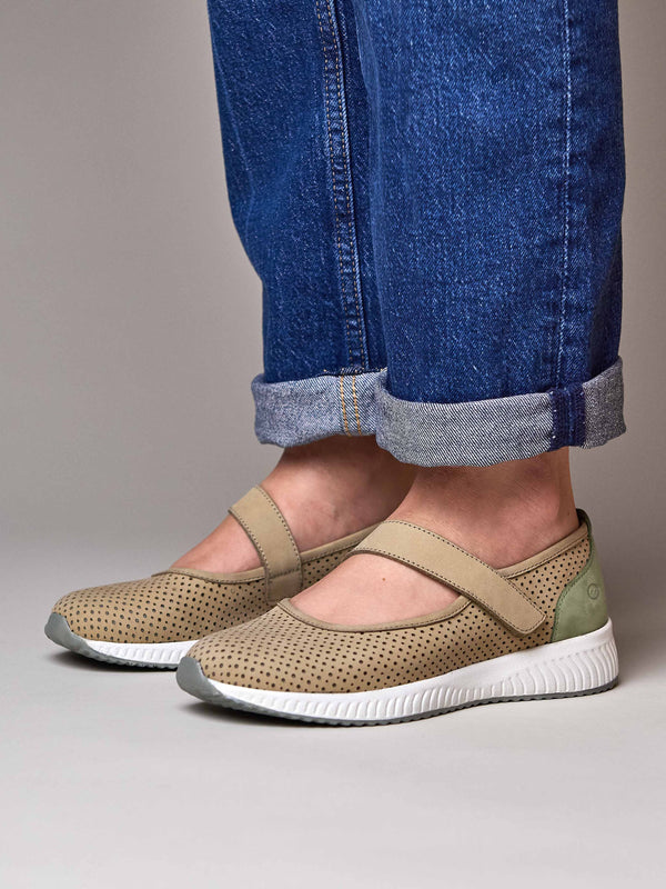 AMARA ECRU BEIGE NUBUCK