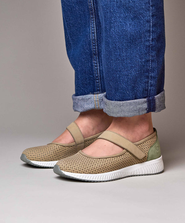 AMARA ECRU BEIGE NUBUCK