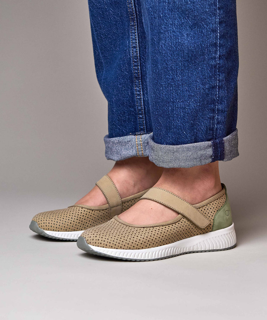 AMARA ECRU BEIGE NUBUCK