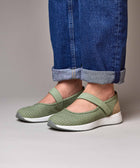 AMARA SAGE GREEN NUBUCK