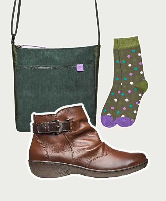 Brown slouchy ankle boots - BOURBON 2 PECAN/BROWN LEATHER