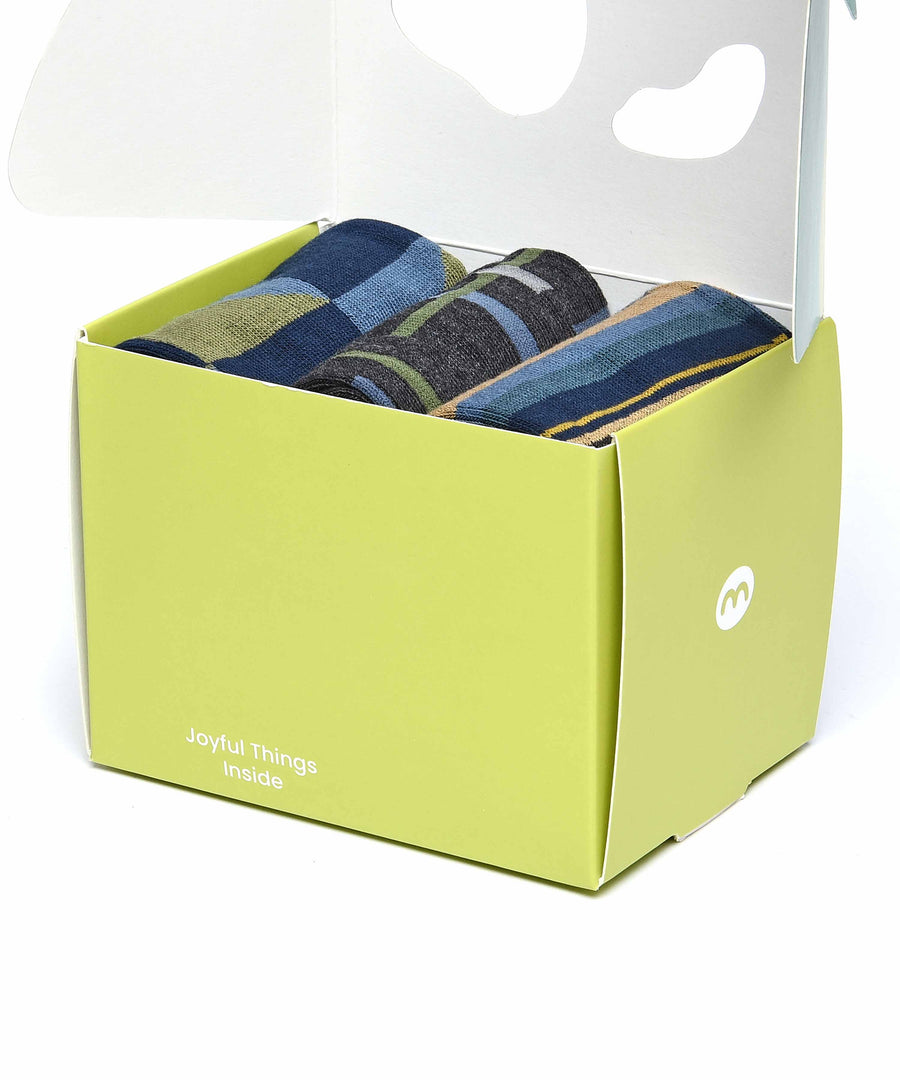 CHECKPOINT SOCK BOX GREY