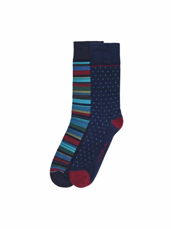 CLAMBER SOCK BOX NAVY