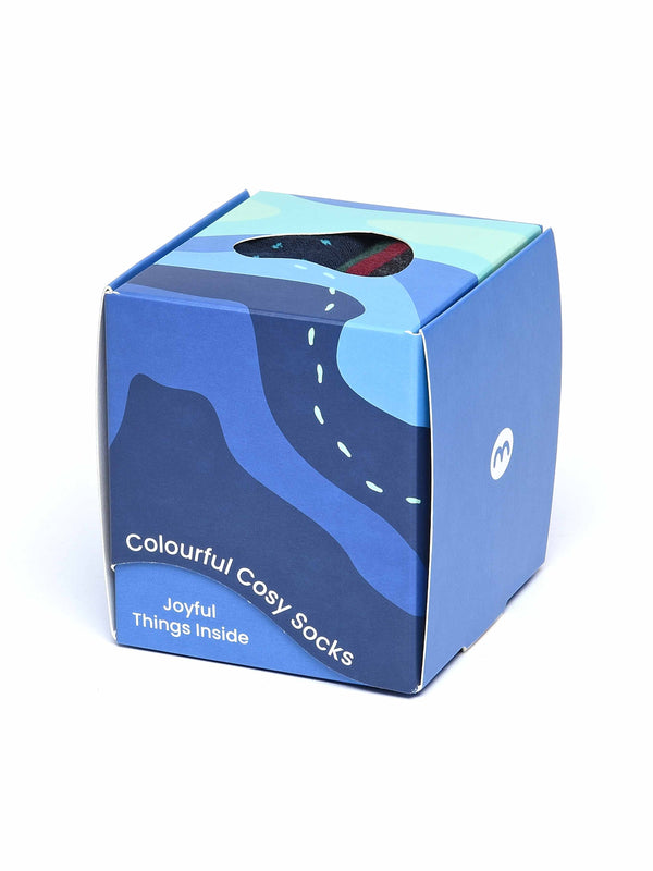 CLAMBER SOCK BOX NAVY