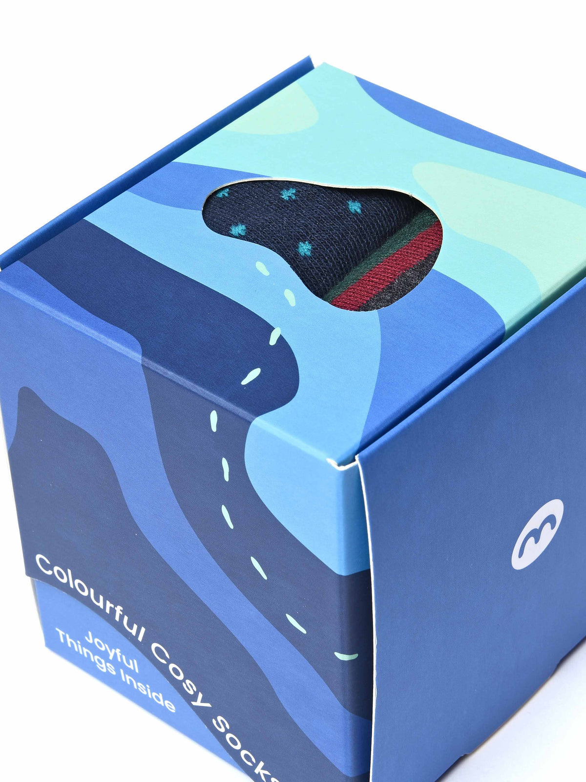 CLAMBER SOCK BOX NAVY