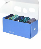 DAMSELFLY SOCK BOX INDIGO